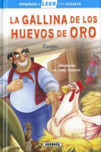 Portada LA GALLINA DE LOS HUEVOS DE ORO - ESTELLE TALAVERA (ADAPT.) - SUSAETA