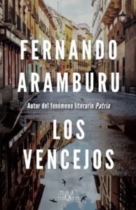 Portada LOS VENCEJOS - FERNANDO ARAMBURU - MAXI TUSQUETS