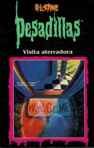 Portada PESADILLAS. VISITA ATERRADORA - R. L. STINE - EDICIONES B