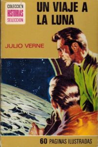 Portada UN VIAJE A LA LUNA - JULIO VERNE - BRUGUERA