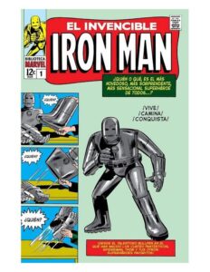 Portada BIBLIOTECA MARVEL EL INVENCIBLE IRON MAN 1963 - VARIOS AUTORES - PANINI COMICS