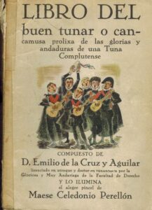 Portada LIBRO DEL BUEN TUNAR  - EMILIO DE LA CRUZ Y AGUILAR Y CELEDONIO PERELLON - NO INDICA