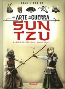 Portada GRAN LIBRO DE EL ARTE DE LA GUERRA SUN TZU. EL LIBRO DE LOS CINCO ANILLOS - SUN TZU - SERVILIBRO