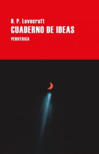 Portada CUADERNO DE IDEAS - LOVECRAFT, H. P. -