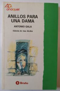 Portada ANILLOS PARA UNA DAMA - ANTONIO GALA - BRUÑO