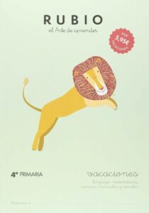 Portada VACACIONES RUBIO (4.º DE PRIMARIA) - ENRIQUE RUBIO POLO - RUBIO