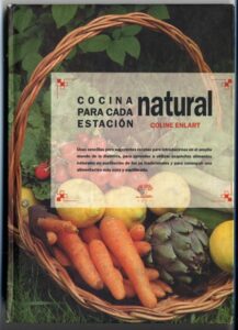 Portada COCINA NATURAL PARA CADA ESTACION  - COLINE ENLART - AURA