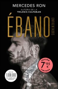 Portada ÉBANO (ENFRENTADOS 2) - MERCEDES RON  - EDICIONES B