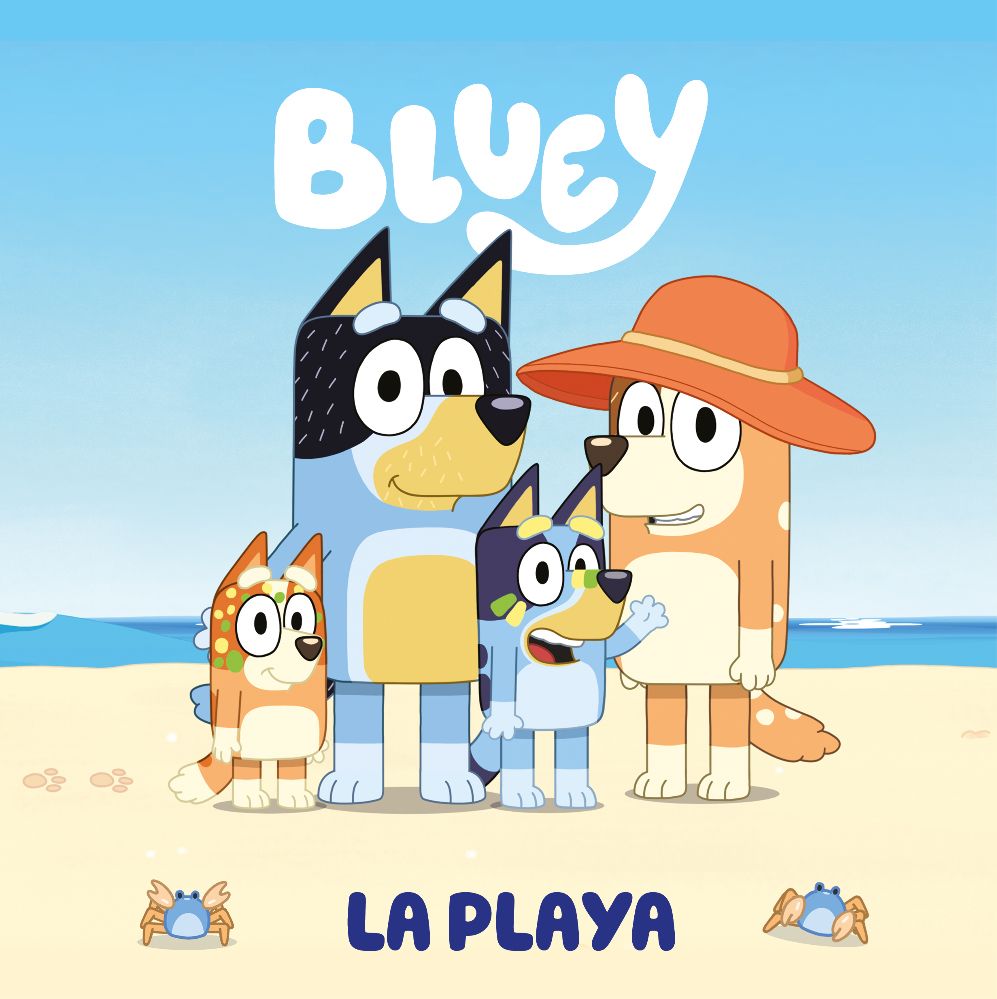 Portada BLUEY. UN CUENTO - LA PLAYA - BLUEY - ALTEA