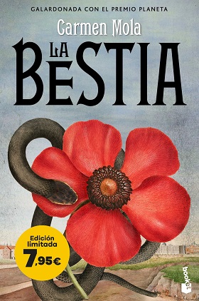 Portada LA BESTIA - CARMEN MOLA - BOOKET