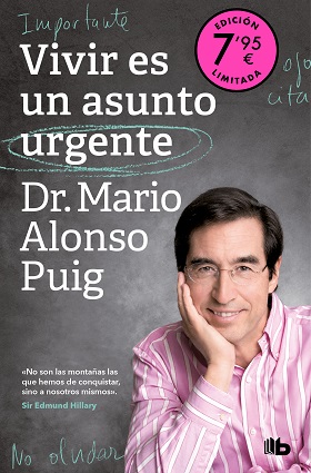 Portada VIVIR ES UN ASUNTO URGENTE - MARIO ALONSO PUIG - EDICIONES B